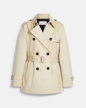 COACH Trench Corto - Nero