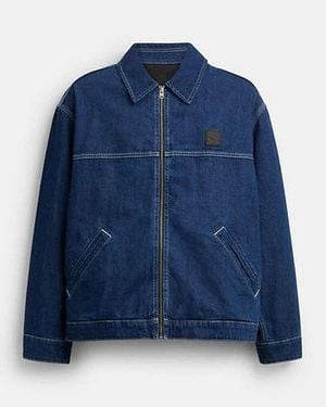 COACH Denim Work Jacket - Blue