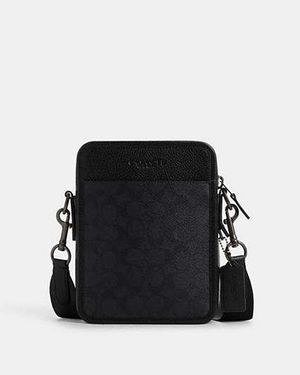 COACH Sullivan Crossbody In Signature Canvas - Black