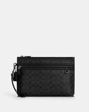 COACH Carry All Pouch - Black
