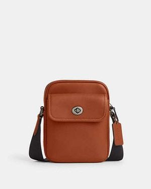 COACH Turnlock Crossbody Bag - Black