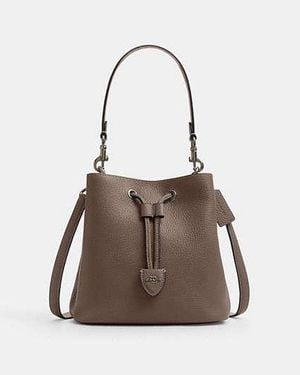 COACH Rowan Bucket Bag - Black