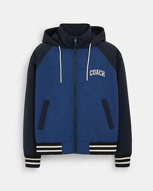 COACH Stadium Jacket - Blue