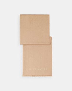 COACH Jumbo Horse And Carriage Wrap - Black