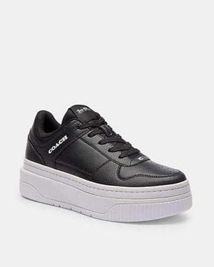 COACH Scarpa Da Ginnastica Con Plateau - Nero