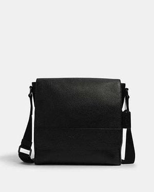COACH Houston Map Bag - Black