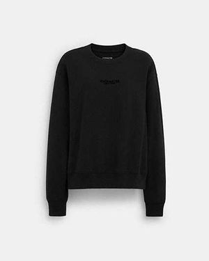 COACH Coach Crewneck Top - Black