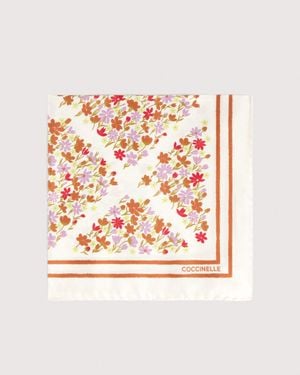 Coccinelle Silk Foulard Sakura Flowers - Pink