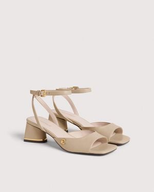 Coccinelle Smooth Leather Sandals C-Everyday - Natural