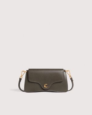 Coccinelle Smooth Calf Leather Minibag C-Me Mini - Natural