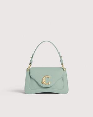 Coccinelle Grained Leather Handbag C-Me Mini - Green