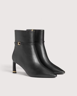 Coccinelle Smooth Leather Boots C-Look - Black