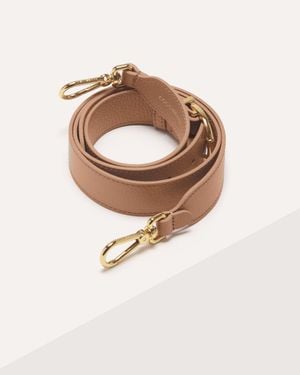 Coccinelle Grained Leather Shoulder Strap Beth - Brown