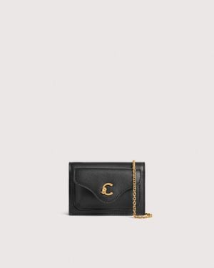 Coccinelle Smooth Leather Card Holder C-Me - White