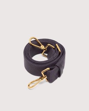 Coccinelle Fabric Shoulder Strap Logo - Blue