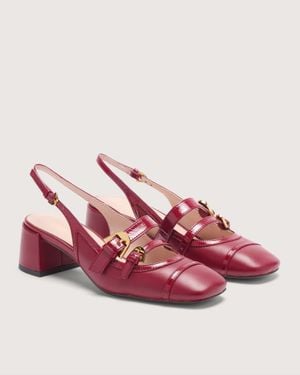 Coccinelle Slingpumps Mit Absatz Aus Zwei Materialien Maia Bimaterial - Pink