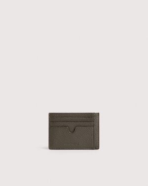 Coccinelle Grainy Leather Card Holder Smart To Go Small - White