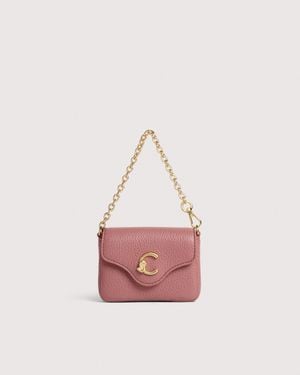 Coccinelle Key Holder Pouch - Pink