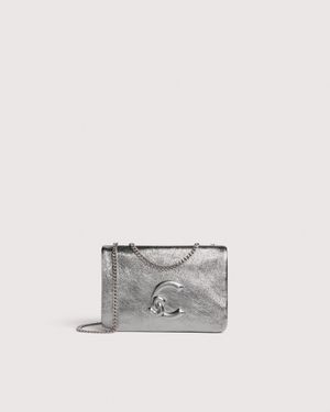 Coccinelle Smooth Leather Minibag Dulse Mini - White