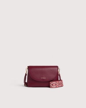 Coccinelle Grained Leather Minibag Paulina - Pink