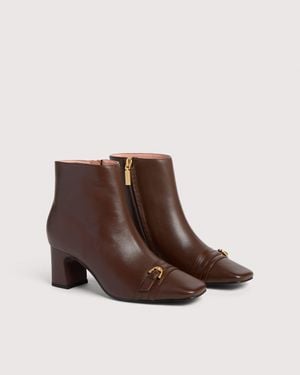 Coccinelle Smooth Leather Boots Nadja - Brown