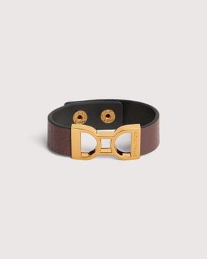 Coccinelle Armband Aus Genarbtem Leder Arlettis Ribbon - Mehrfarbig