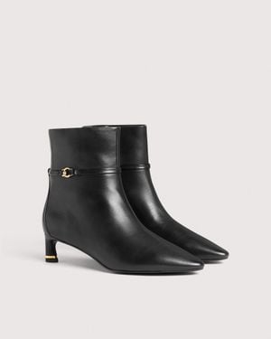 Coccinelle Smooth Leather Boots C-Look - Black