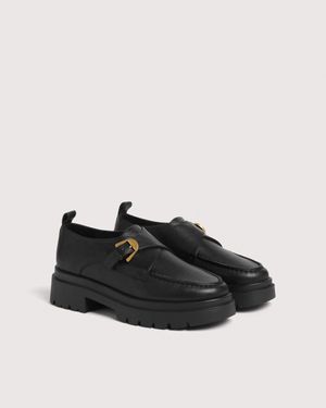 Coccinelle Scarpe Con Fibbia - Nero