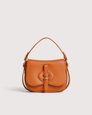 Coccinelle Micro Grained Leather Handbag Mavery Small - Multicolour