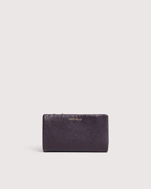 Coccinelle Medium Grained Leather Wallet C-Me Softy - Multicolour