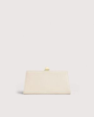 Coccinelle -Effect Leather Wallet Liv Medium - Natural