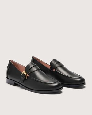 Coccinelle Smooth Leather Loafers Lord Smooth - Black