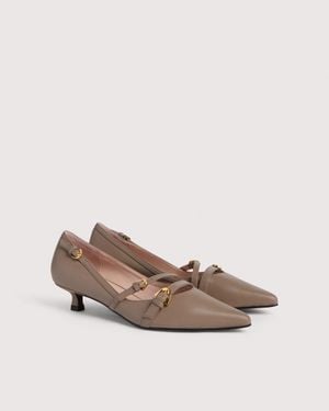 Coccinelle Smooth Leather Pumps Fernanda - Pink