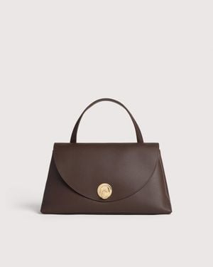 Coccinelle Henkeltasche Aus Doubleface-Leder Nikla Medium - Mehrfarbig