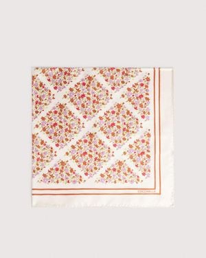 Coccinelle Silk Foulard Sakura Flowers - Pink
