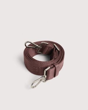 Coccinelle Ribbon Shoulder Strap On Tone Signature - Multicolor