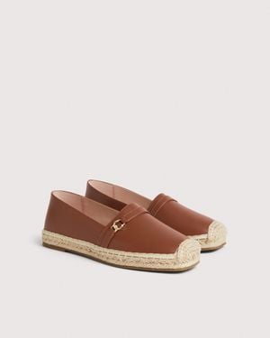 Coccinelle Smooth Leather Espadrilles C-Easy - Pink