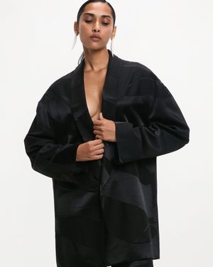 delos.land Lazarus Jacket Monogram - Black
