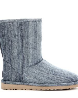 UGG Classic Short Denim Boots - Blue