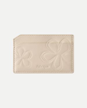 Fabrique Bevel Double Layer Card Holder - Natural
