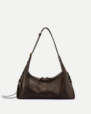 Fabrique Aura Slouchy Hobo Bag - White