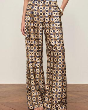 Fabrique Jorien Drape Pants - Brown