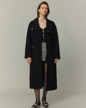 Fabrique Hortensia Coat - Blue