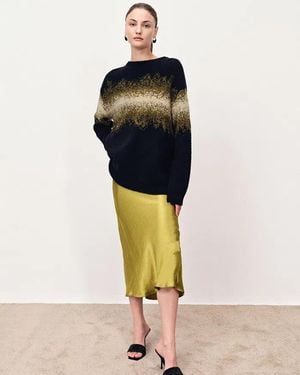 Fabrique Mophis Gradient Sweater - Black