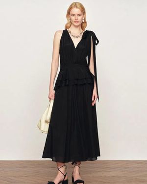 Fabrique Yvonne Two Way Sleeveless Dress - Black