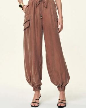 Fabrique Alice Airy Elasticated Waist Balloon Pants - Multicolor