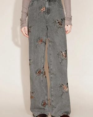 Fabrique Star Straight Leg Jeans - Gray