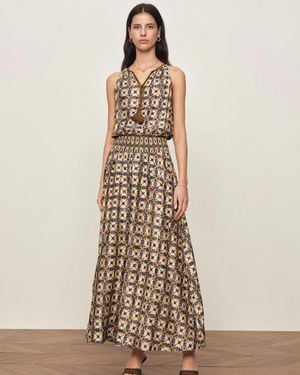 Fabrique Jocelyn Sleeveless Dress - Natural