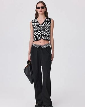 Fabrique Lana Jacquard Vest - Multicolour