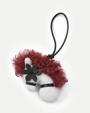 Fabrique Sita Pony Bag Charm - Red